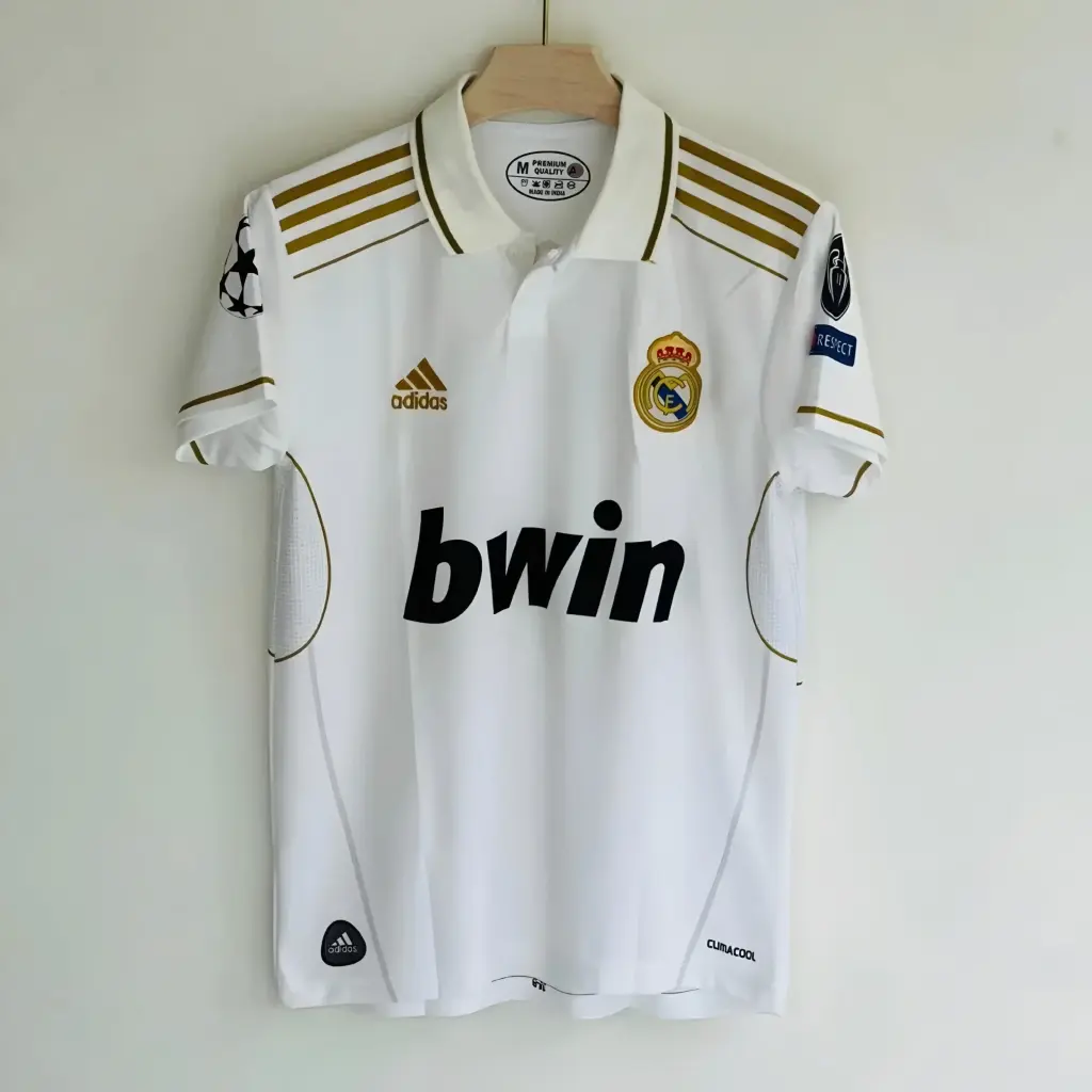 Real Madrid Home Jersey (2011-12) Embroidery