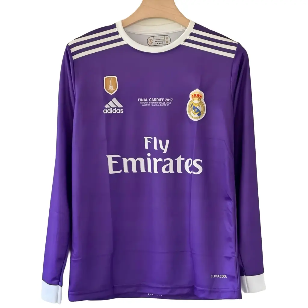 💜 Real Madrid Away Jersey (2016-17) Embroidery (S)