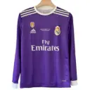 💜 Real Madrid Away Jersey (2016-17) Embroidery