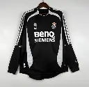 Real Madrid 2006/07 Black Goalkeeper Jersey – Full Sleeves (Embroidery)