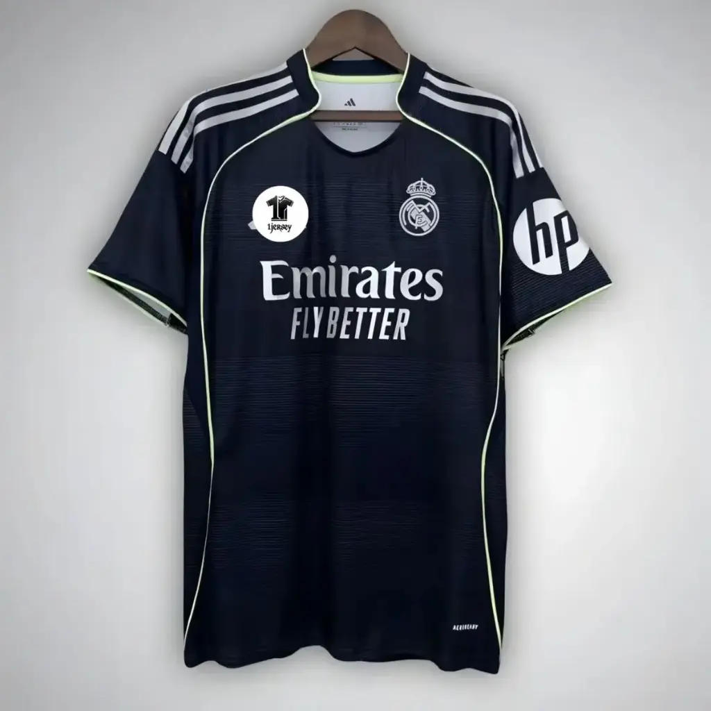Real Madrid 25/26 Away Kit (Half Sleeves) – Premium Imported Replica