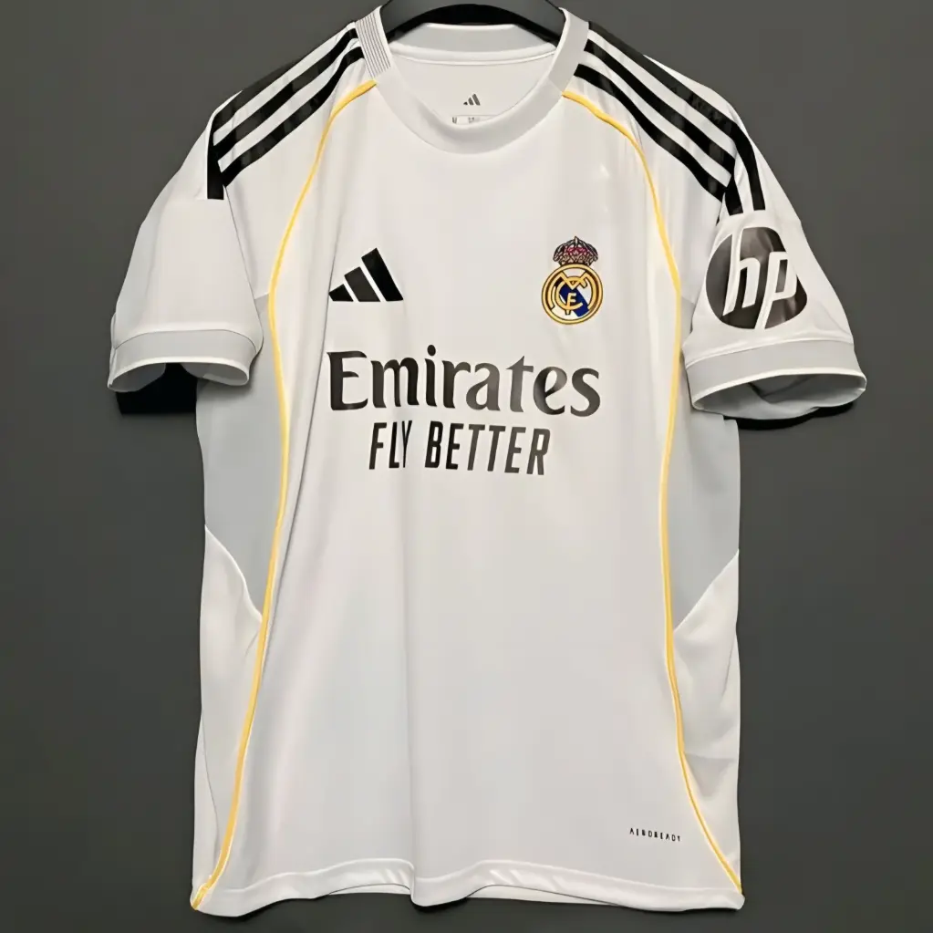 Real Madrid Home Jersey 2025/26 Season – Premium Quality  (M)