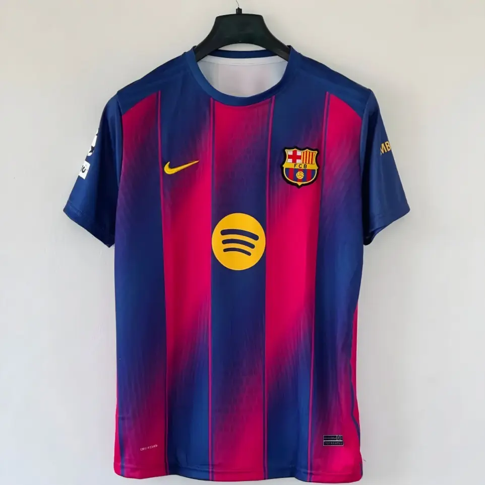 Barcelona 2025/26 Home Jersey – Premium Match Quality  (S)