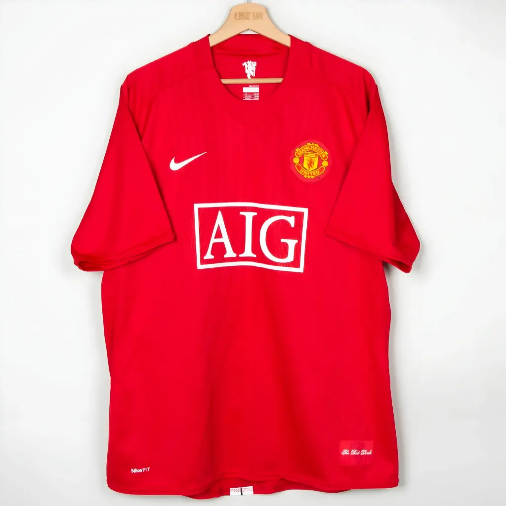 Manchester United 2007–09 Home Retro Jersey ( Master Quality ) (S)