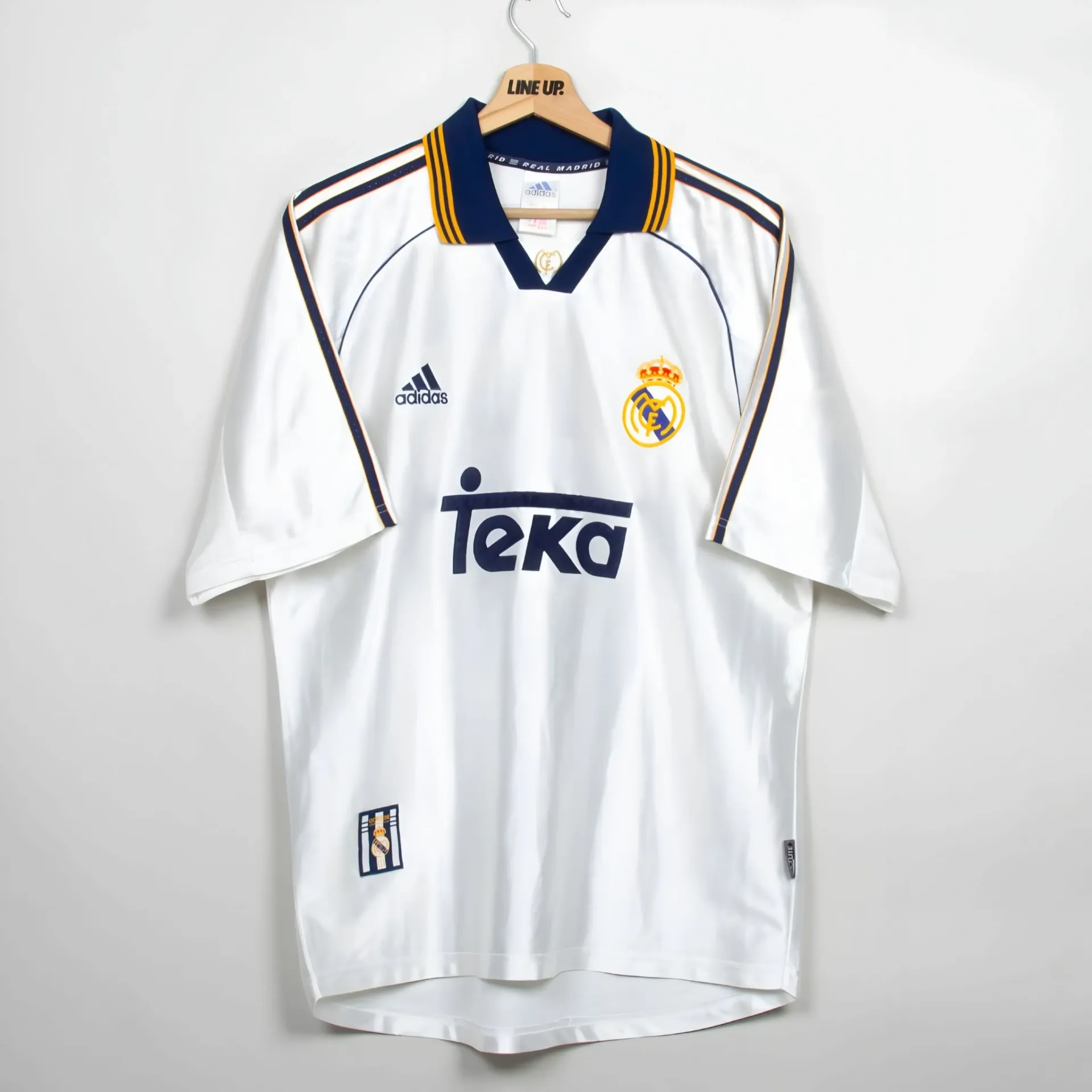 Real Madrid 1998–2000 Retro Home Jersey (Master Quality )