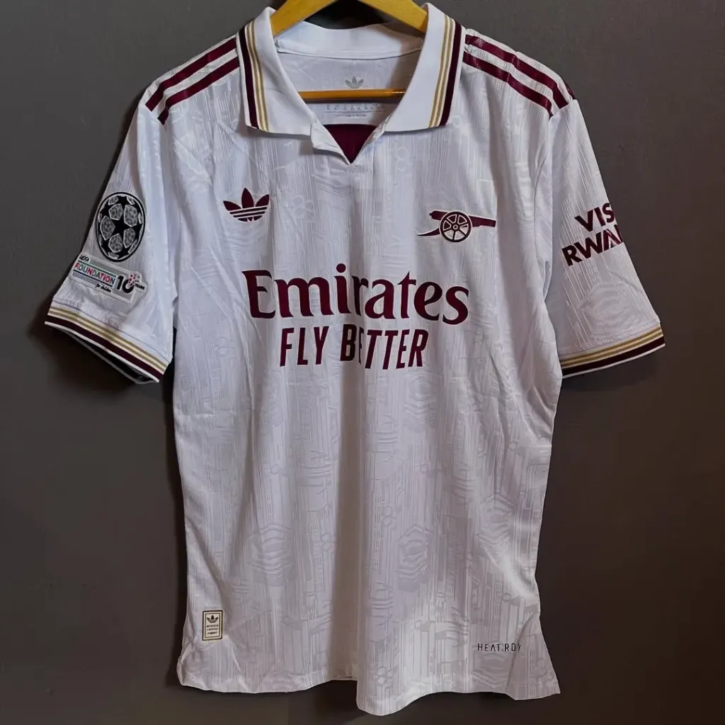 Arsenal 2025/26 Away Football Jersey | Player version 
 (S)