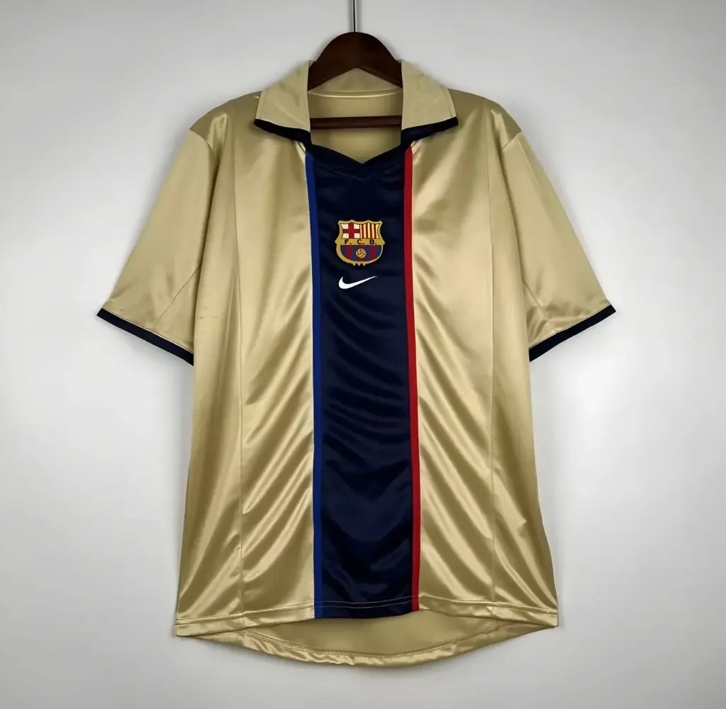 FC Barcelona 2002–03 Away Retro Jersey ( Master Quality ) (S)