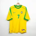 Brazil 1998 Home Retro Football Jersey – Master Quality 